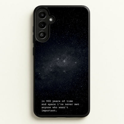In 900 Years  - Doctor Who Phone Case for Galaxy A34
