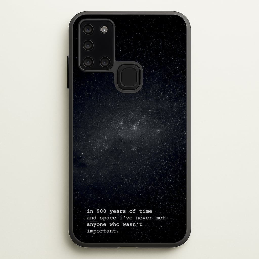 In 900 Years  - Doctor Who Phone Case for Galaxy A21s