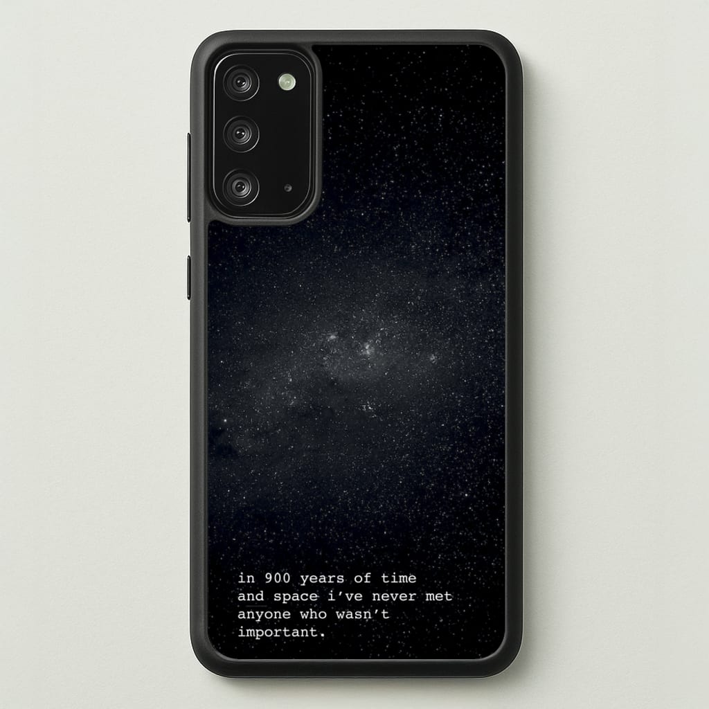 In 900 Years  - Doctor Who Phone Case for Galaxy Note 20