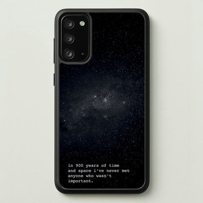 In 900 Years  - Doctor Who Phone Case for Galaxy Note 20