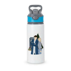 Rose And The Doctor Active Water Bottle - Blue