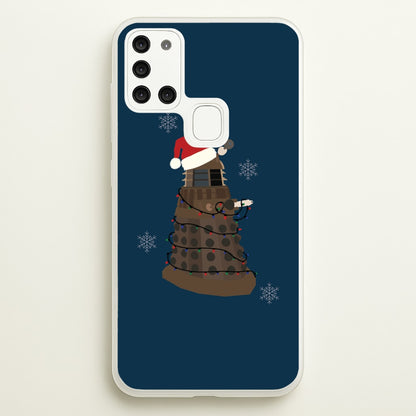 Christmas Dalek - Doctor Who  - Doctor Who Phone Case for Galaxy A21s