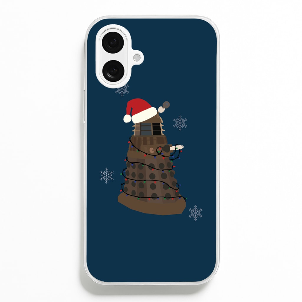 Christmas Dalek - Doctor Who  - Doctor Who Phone Case for iPhone 16 Plus