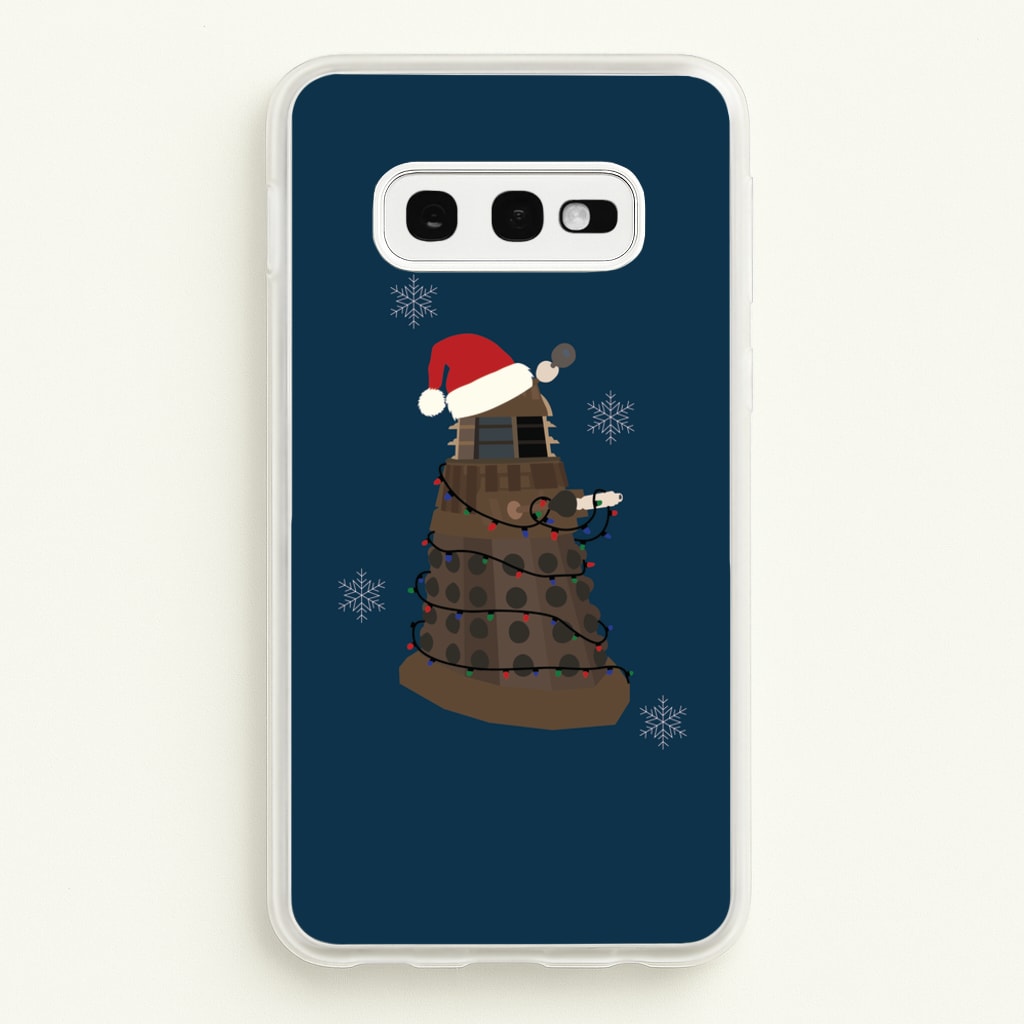 Christmas Dalek - Doctor Who  - Doctor Who Phone Case for Galaxy S10e
