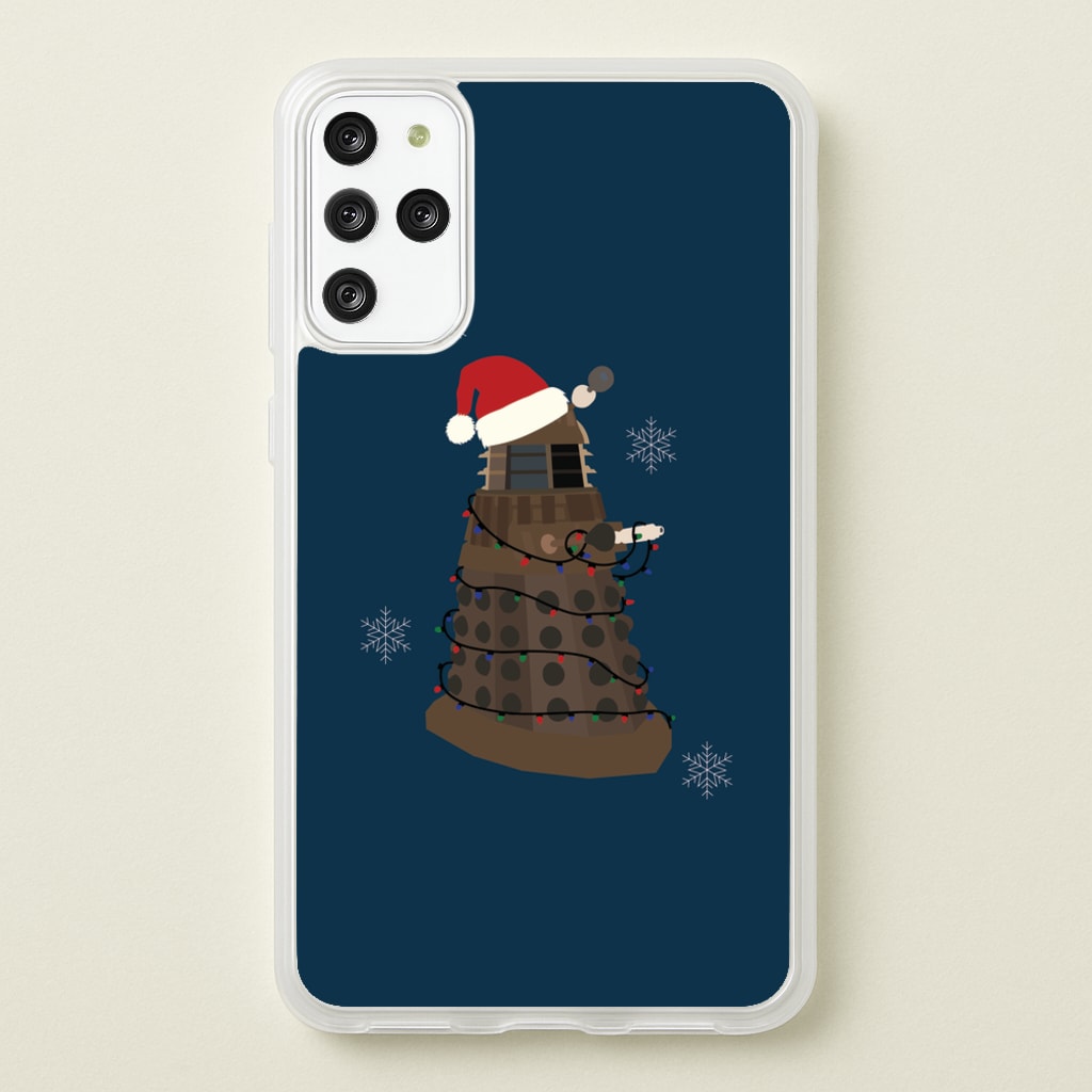 Christmas Dalek - Doctor Who  - Doctor Who Phone Case for Galaxy S20 Plus