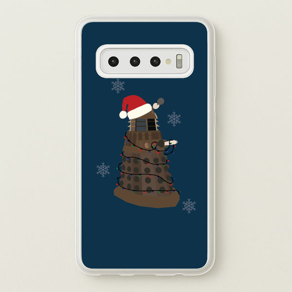 Christmas Dalek - Doctor Who  - Doctor Who Phone Case for Galaxy S10