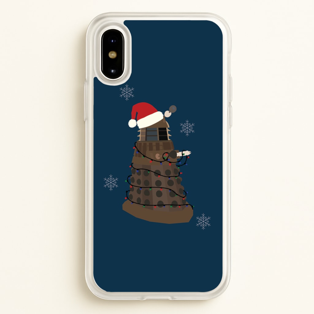 Christmas Dalek - Doctor Who  - Doctor Who Phone Case for iPhone X / XS