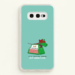 K9 Festive Season - Doctor Who  - Doctor Who Phone Case for Galaxy S10e