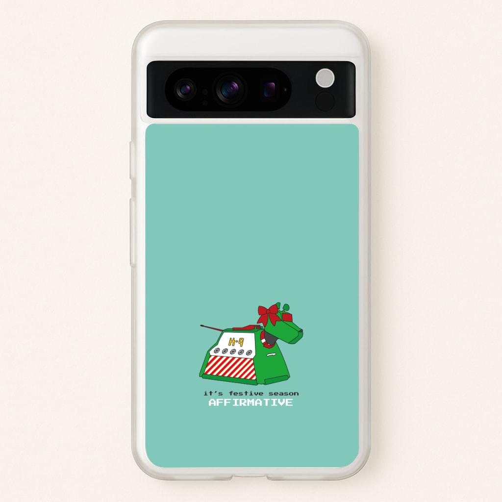 K9 Festive Season - Doctor Who  - Doctor Who Phone Case for Google Pixel 8 Pro