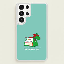 K9 Festive Season - Doctor Who  - Doctor Who Phone Case for Galaxy S22 Ultra