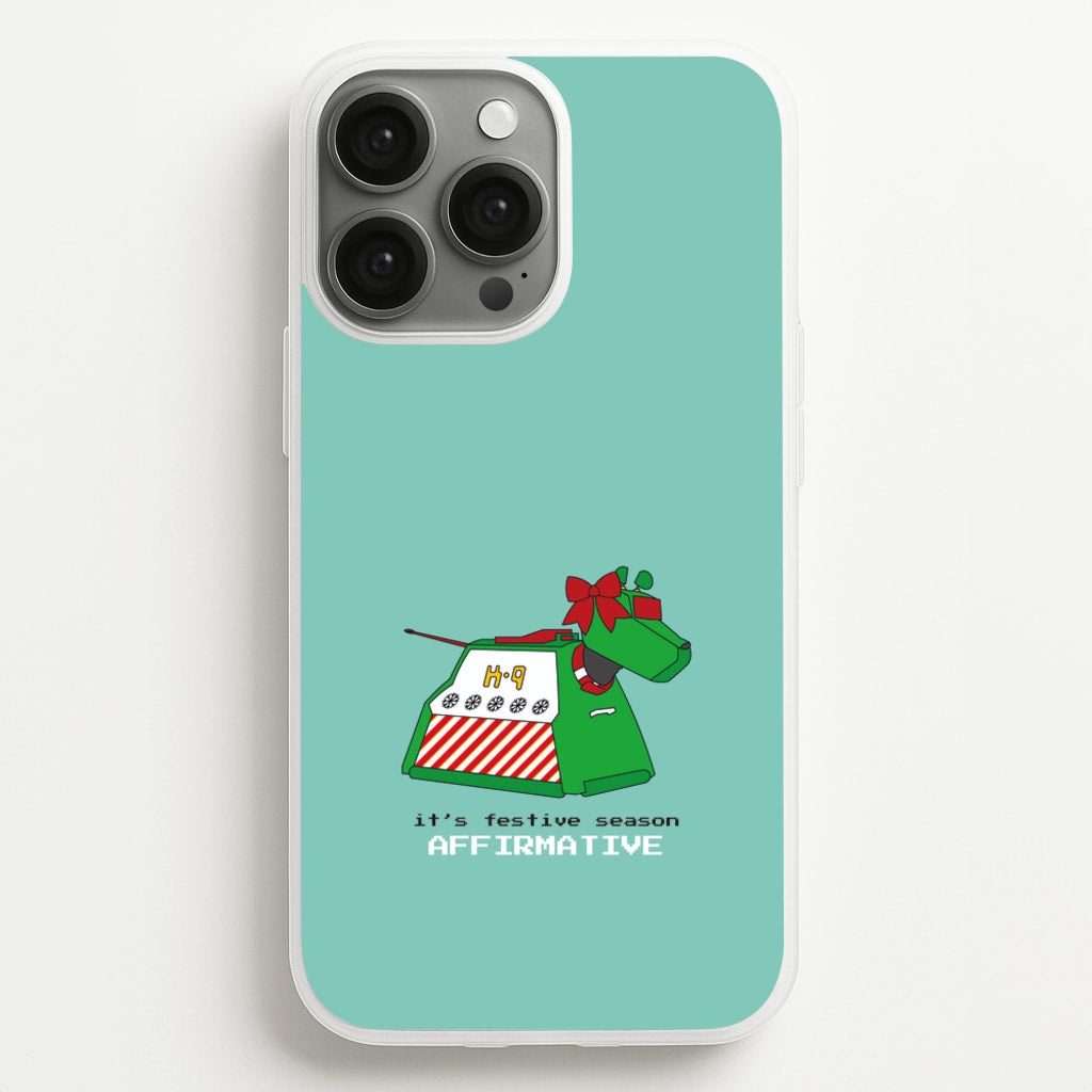 K9 Festive Season - Doctor Who  - Doctor Who Phone Case for iPhone 13 Pro Max