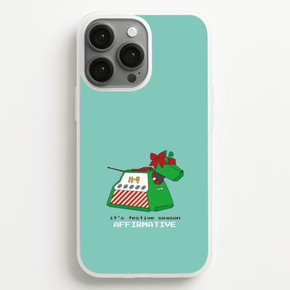 K9 Festive Season - Doctor Who  - Doctor Who Phone Case for iPhone 13 Pro Max