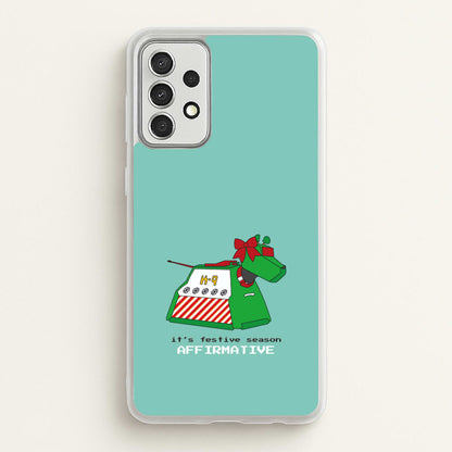 K9 Festive Season - Doctor Who  - Doctor Who Phone Case for Galaxy A52 / A52s