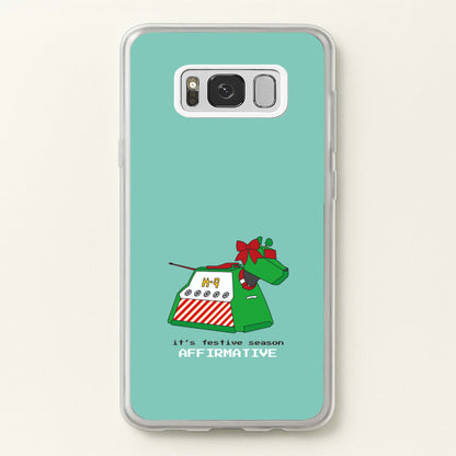 K9 Festive Season - Doctor Who  - Doctor Who Phone Case for Galaxy S8