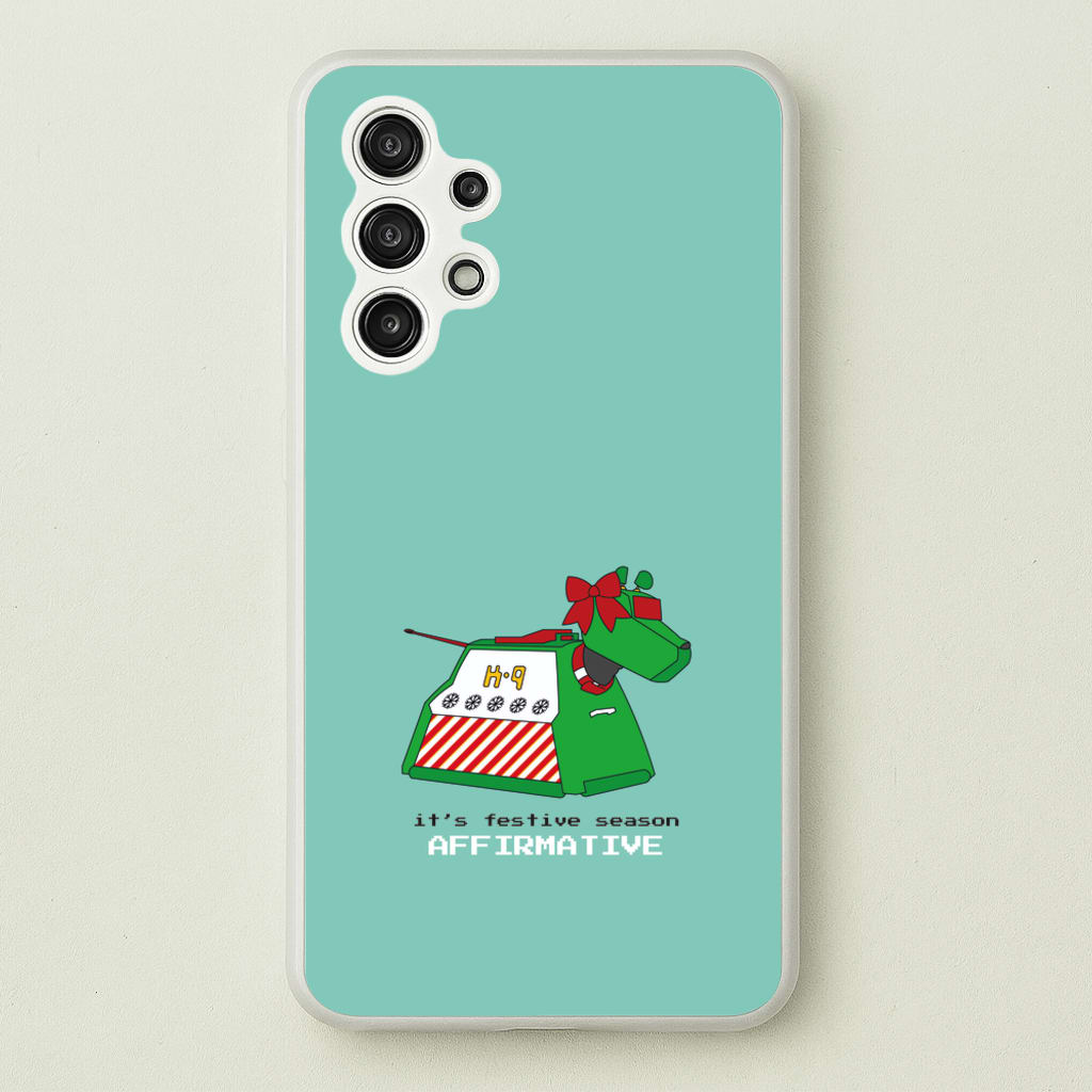 K9 Festive Season - Doctor Who  - Doctor Who Phone Case for Galaxy A13