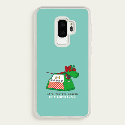 K9 Festive Season - Doctor Who  - Doctor Who Phone Case for Galaxy S9 Plus