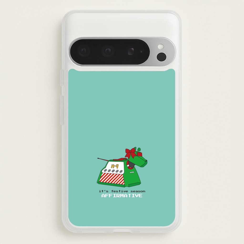 K9 Festive Season - Doctor Who  - Doctor Who Phone Case for Google Pixel 9 Pro XL