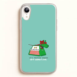 K9 Festive Season - Doctor Who  - Doctor Who Phone Case for iPhone XR