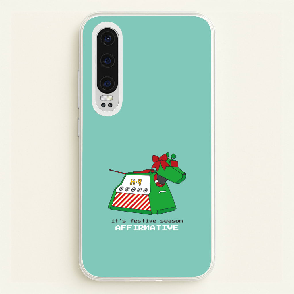K9 Festive Season - Doctor Who  - Doctor Who Phone Case for Huawei P30