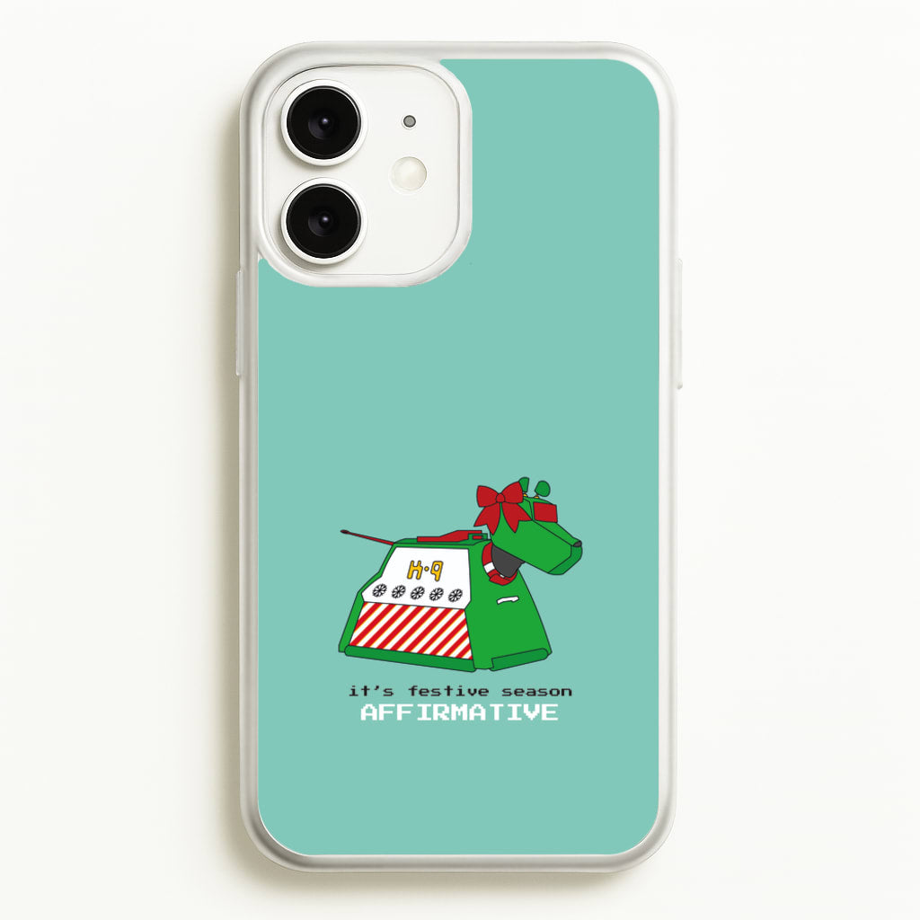 K9 Festive Season - Doctor Who  - Doctor Who Phone Case for iPhone 11