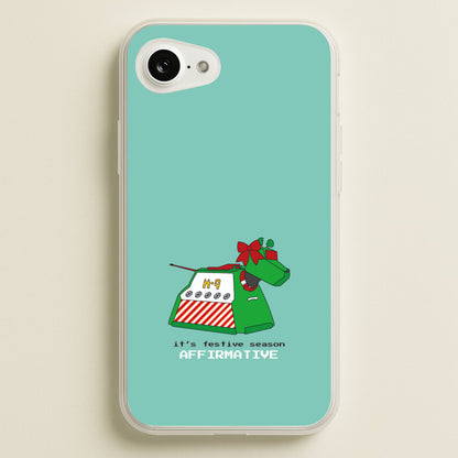 K9 Festive Season - Doctor Who  - Doctor Who Phone Case for iPhone 16e