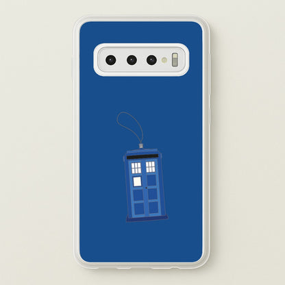Tardis Ornement - Doctor Who  - Doctor Who Phone Case for Galaxy S10 Plus