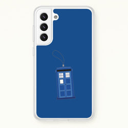 Tardis Ornement - Doctor Who  - Doctor Who Phone Case for Galaxy S21