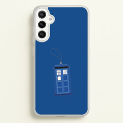 Tardis Ornement - Doctor Who  - Doctor Who Phone Case for Galaxy A34