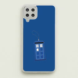 Tardis Ornement - Doctor Who  - Doctor Who Phone Case for Galaxy A12