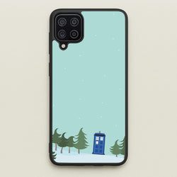 Christmas Tardis - Doctor Who  - Doctor Who Phone Case for Galaxy A12