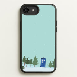 Christmas Tardis - Doctor Who  - Doctor Who Phone Case for iPhone 6 Plus / 7 Plus / 8 Plus