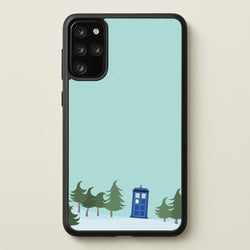 Christmas Tardis - Doctor Who  - Doctor Who Phone Case for Galaxy S20 Plus