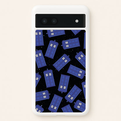 Tardis Pattern  - Doctor Who Phone Case for Google Pixel 6a