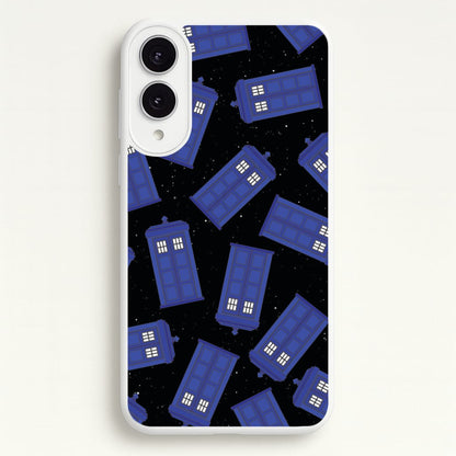 Tardis Pattern  - Doctor Who Phone Case for Galaxy S25 Edge