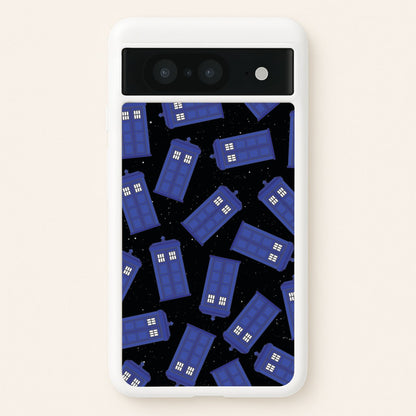 Tardis Pattern  - Doctor Who Phone Case for Google Pixel 8