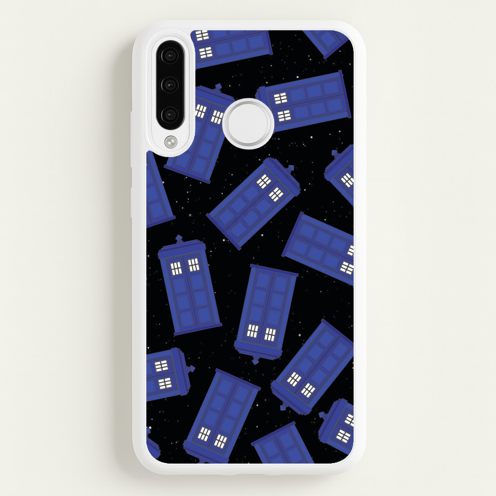 Tardis Pattern  - Doctor Who Phone Case for Huawei P30 Pro