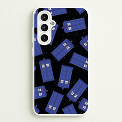 Tardis Pattern  - Doctor Who Phone Case for Galaxy A14