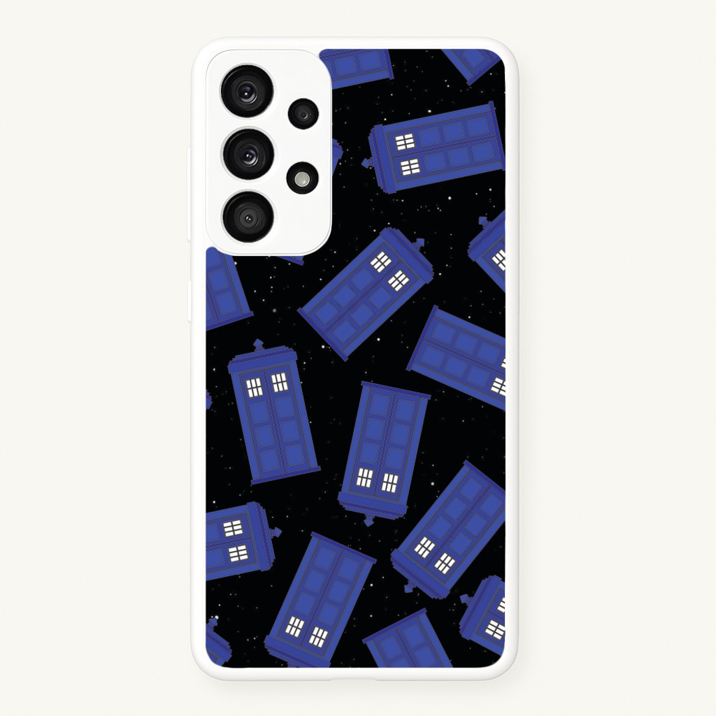 Tardis Pattern  - Doctor Who Phone Case for Galaxy A53