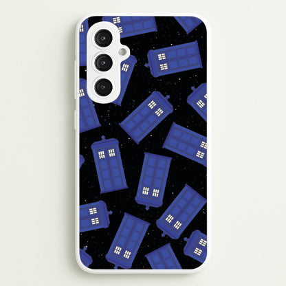 Tardis Pattern  - Doctor Who Phone Case for Galaxy S23FE