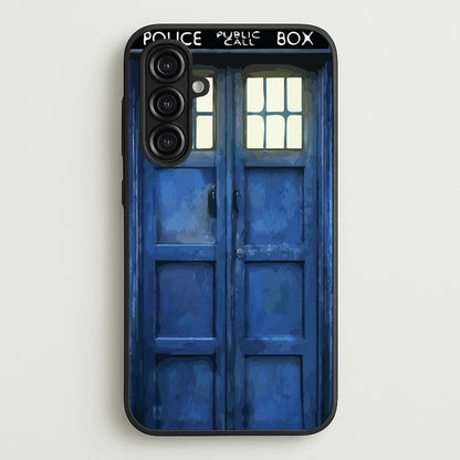 Police Box  - Doctor Who Phone Case for Galaxy A16