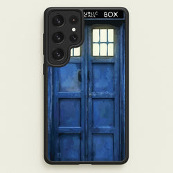 Police Box  - Doctor Who Phone Case for Galaxy S22 Ultra
