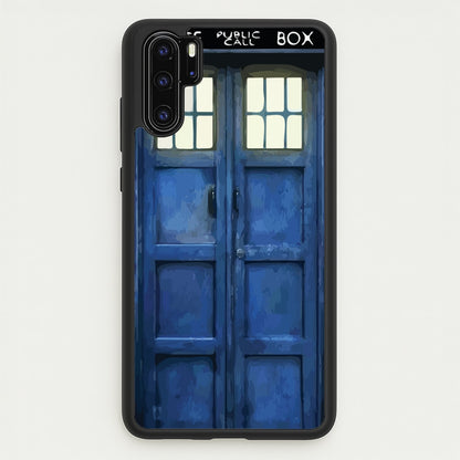 Police Box  - Doctor Who Phone Case for Huawei P30 Pro
