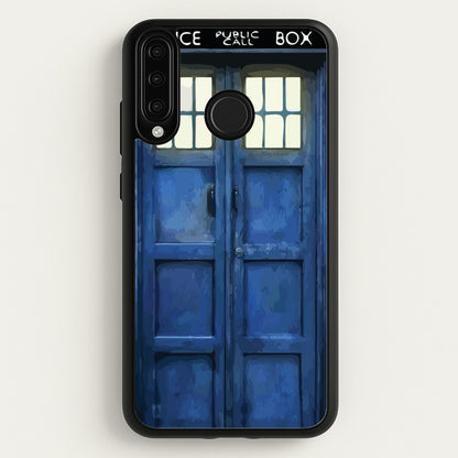 Police Box  - Doctor Who Phone Case for Huawei P30 Lite