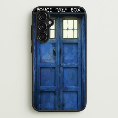 Police Box  - Doctor Who Phone Case for Galaxy A14