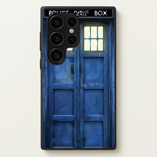 Police Box  - Doctor Who Phone Case for Galaxy S24 Ultra