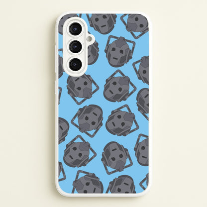 Cyberman Pattern  - Doctor Who Phone Case for Galaxy A16