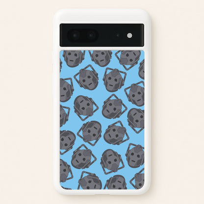 Cyberman Pattern  - Doctor Who Phone Case for Google Pixel 7