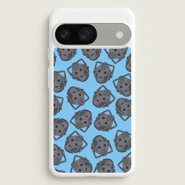Cyberman Pattern  - Doctor Who Phone Case for Google Pixel 9 / 9 Pro
