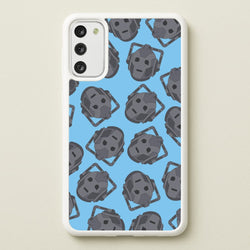 Cyberman Pattern  - Doctor Who Phone Case for Galaxy A41