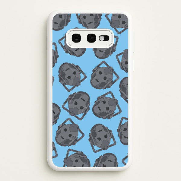 Cyberman Pattern  - Doctor Who Phone Case for Galaxy S10e